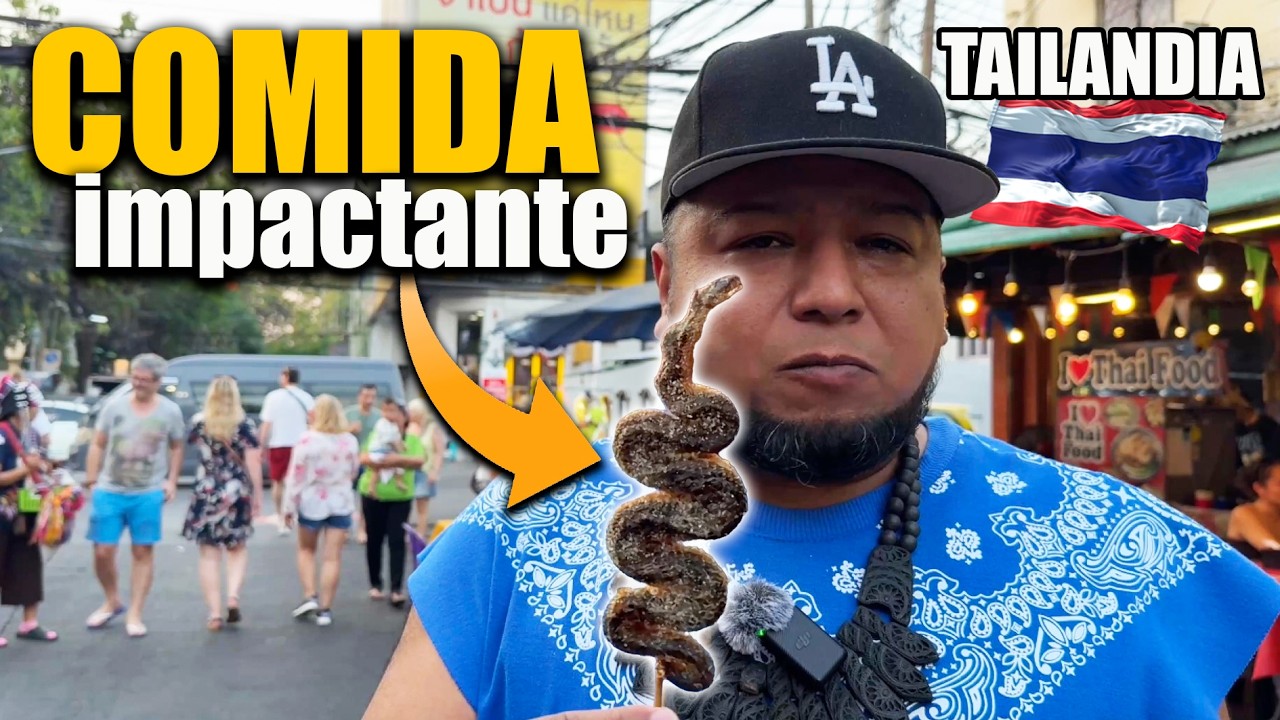 Probando la COMIDA CALLEJERA en BANGKOK es impresionante