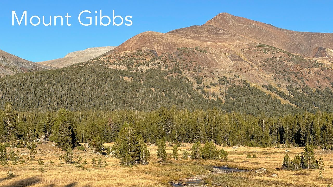 9/5/2024 - Mount Gibbs in Yosemite National Park