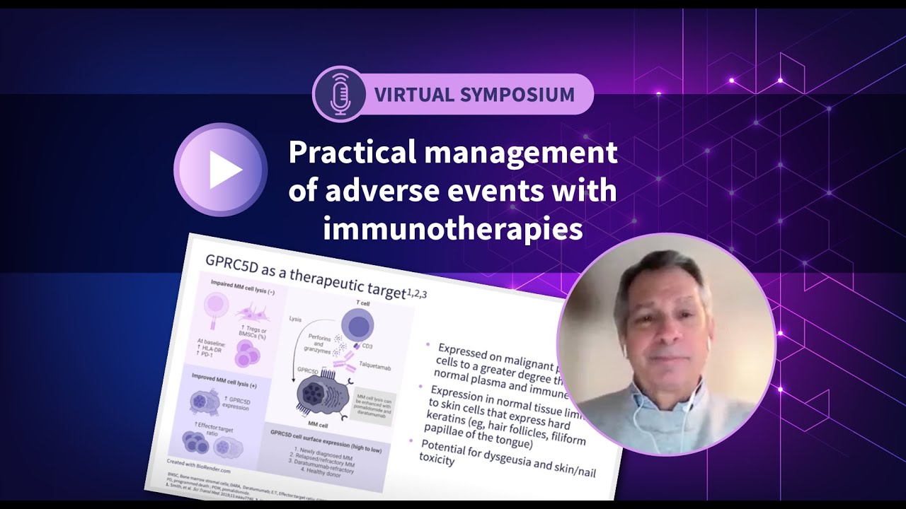 Symposium | Practical management of adverse events with immunotherapies