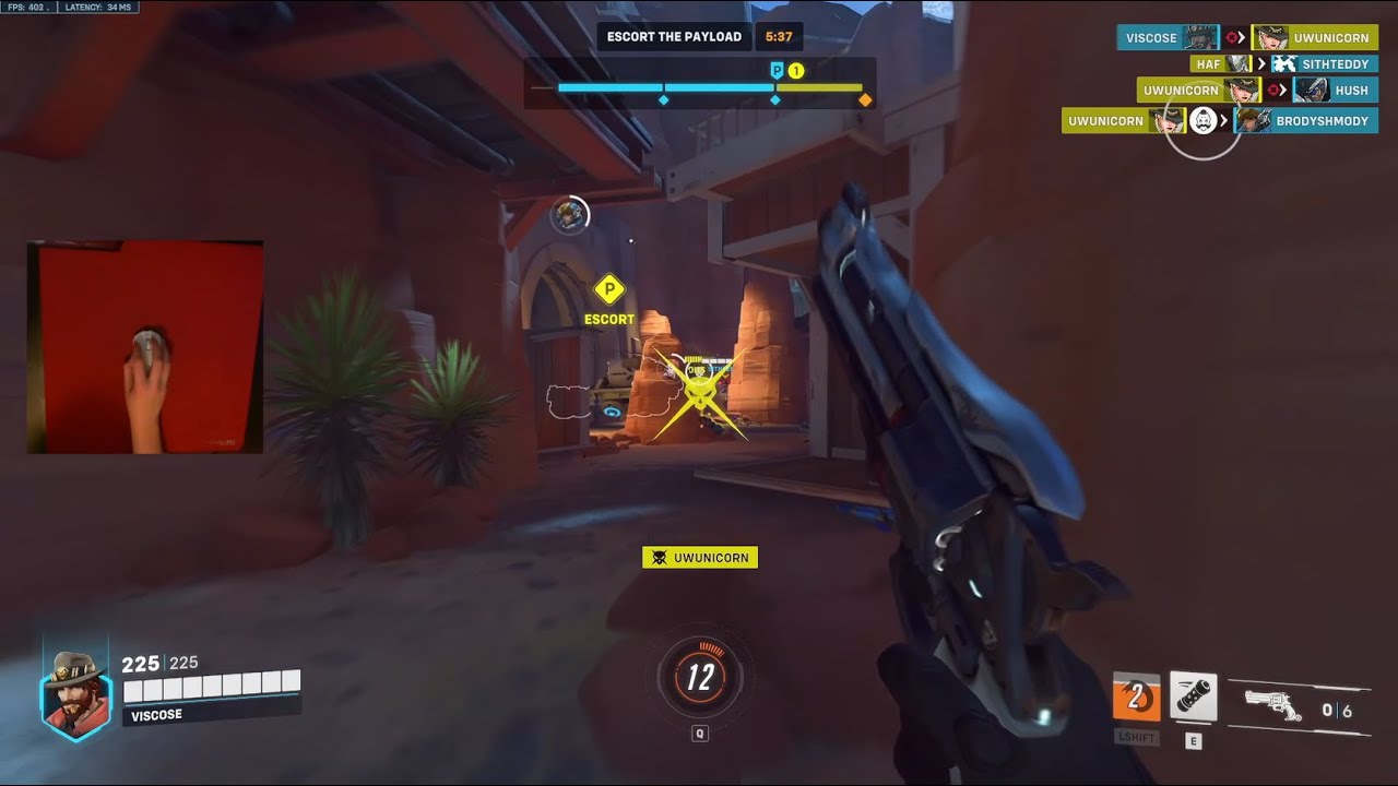 overwatch 2 in 1000fps...