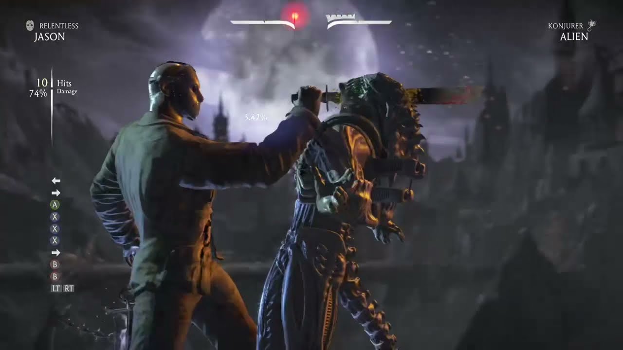 Mkx Relentless Jason 100% Combo