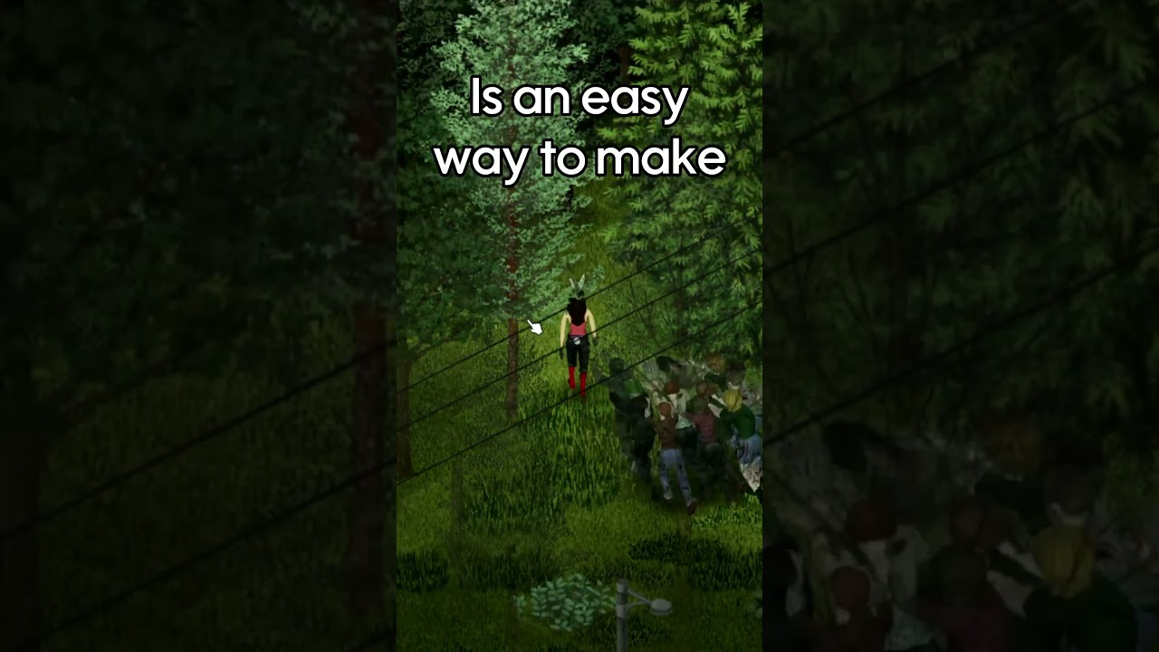 How to EVADE THE HORDE #projectzomboid