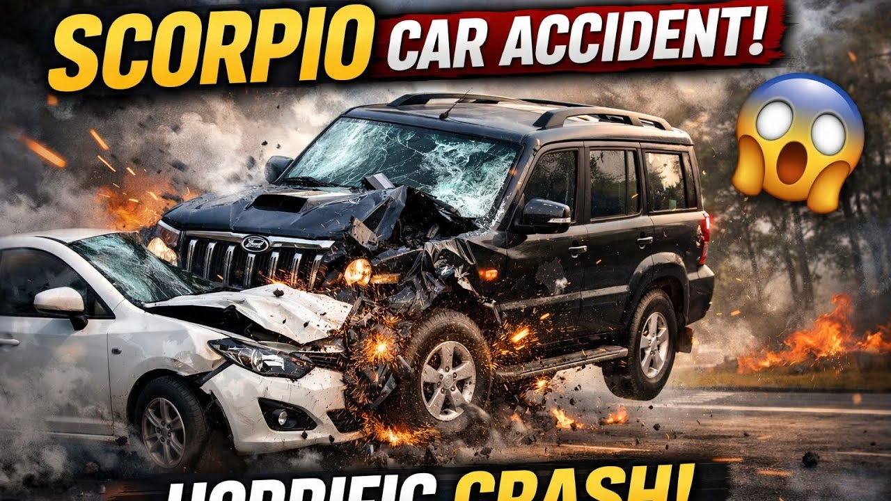 Scarpio car accident @RANVIJAYDAILYVLOG 