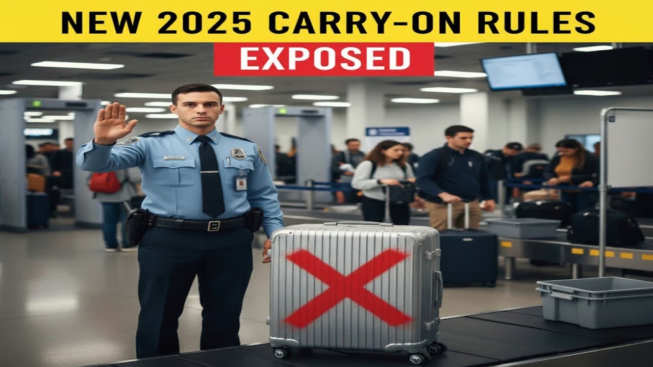 Airlines Are Quietly Changing Carry-On Rules for 2025 (Watch Before You Fly)