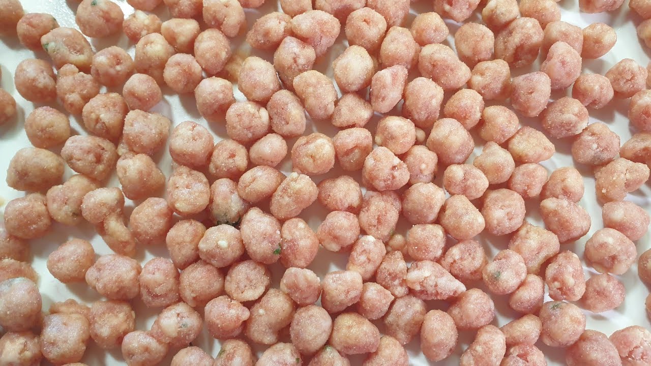 Polpettine per il brodo oppure per fare il  sugo alla Teramana