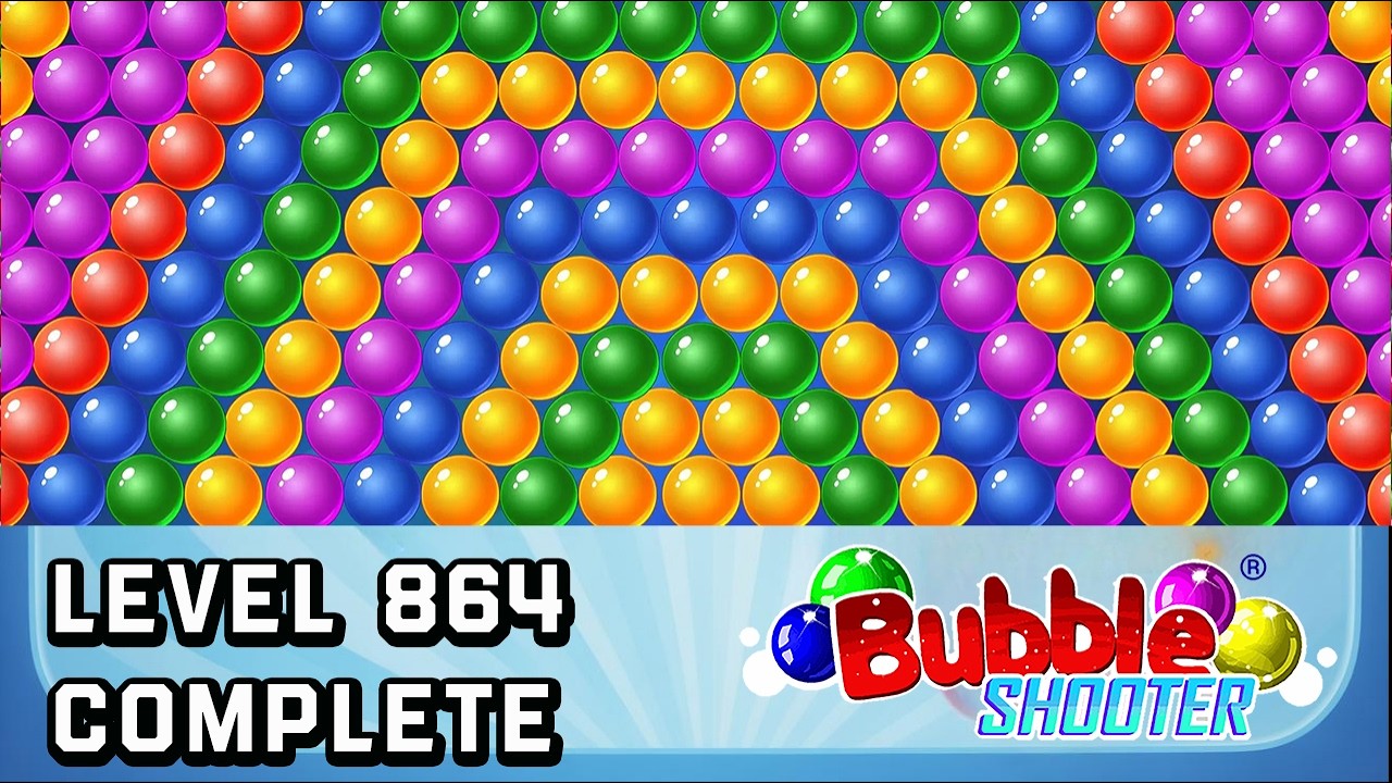 🔥 Bubble Shooter Classic Pop 🟢 Level 864 – Step-by-Step Guide to Victory 🎯 Bubble Shooter Game Play