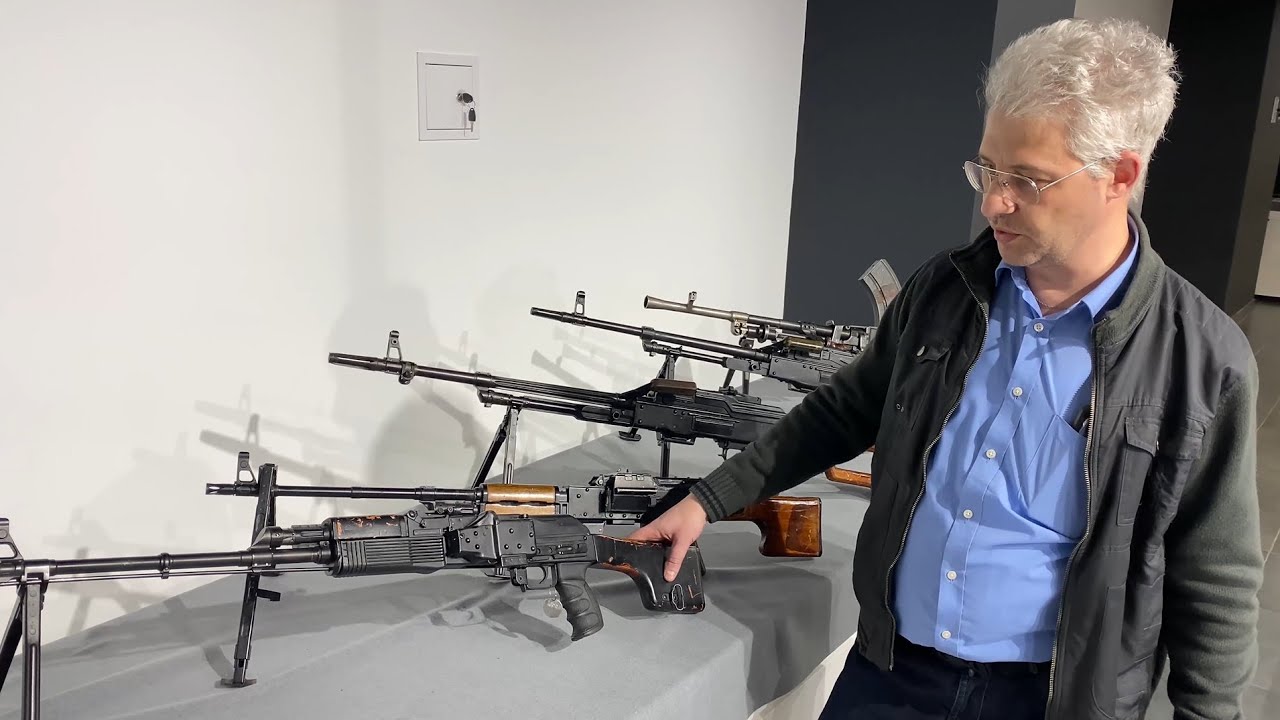 5,45мм опытные ручные пулеметы ПУ-1 и ПУ-21 / 5,45mm experimental PU-1 and PU-21 light machine guns