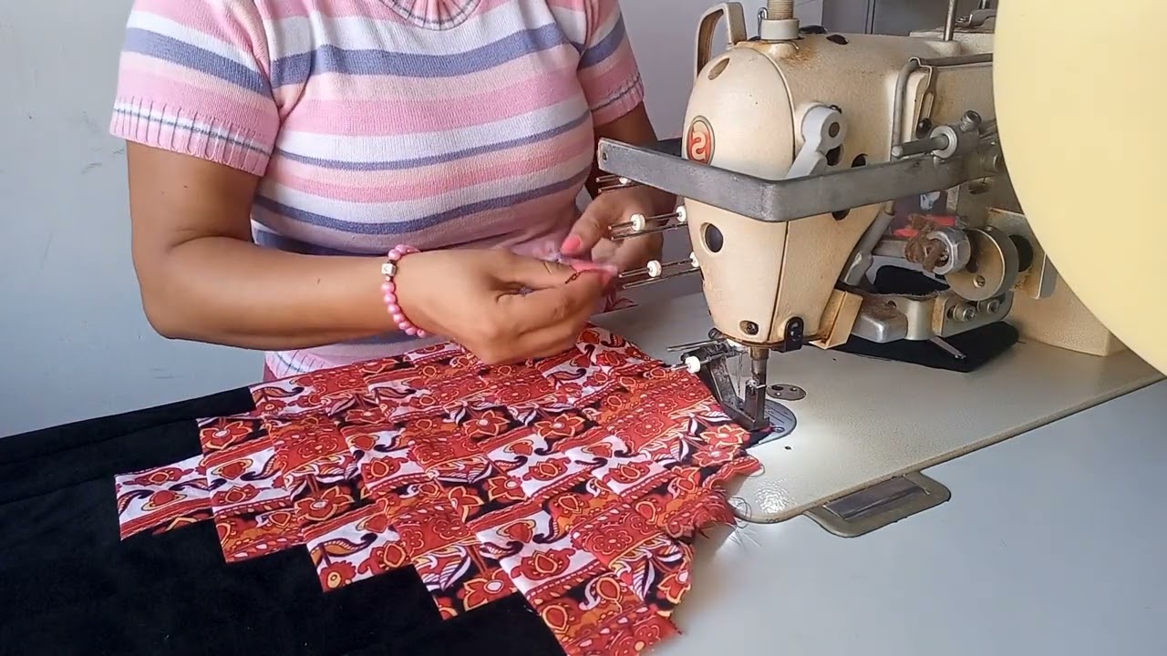 Impressionante como esse tapete é fácil de fazer e fica muito lindo.