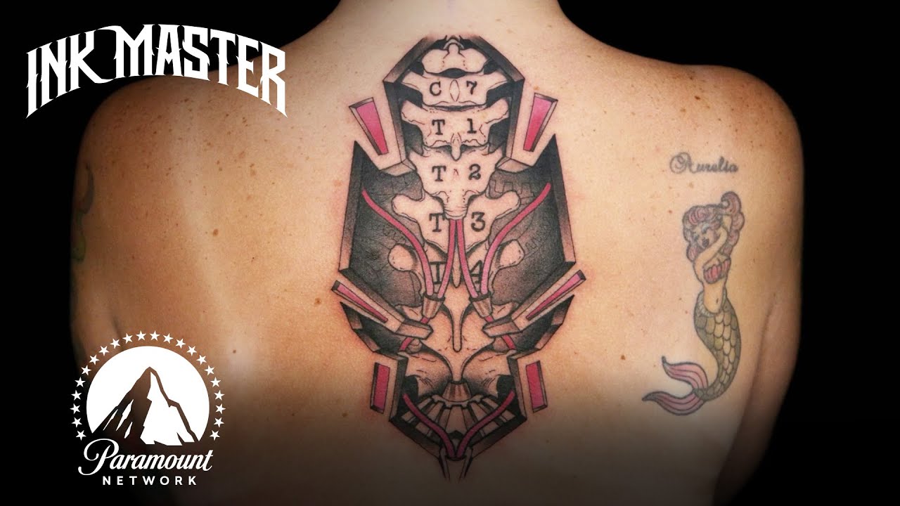 Most Challenging Spine Tattoos 😬 Ink Master