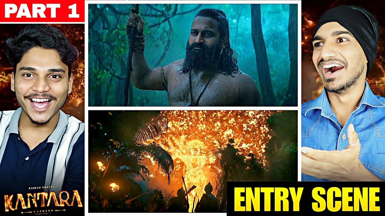 Kantara Chapter 1 Intro Scene Reaction | Rishab Shetty, Rukmini | Shubham Kumar
