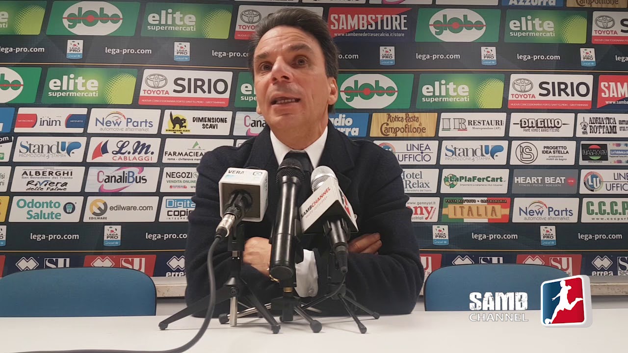 Sambenedettese - Renate 2-0, Ezio Capuano / Serie C Girone B 2017-18