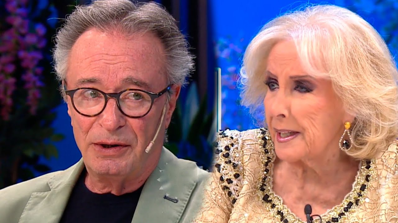 La reacci&oacute;n de Oscar Mart&iacute;nez cuando Mirtha le pregunt&oacute; si gana bien en Espa&ntilde;a