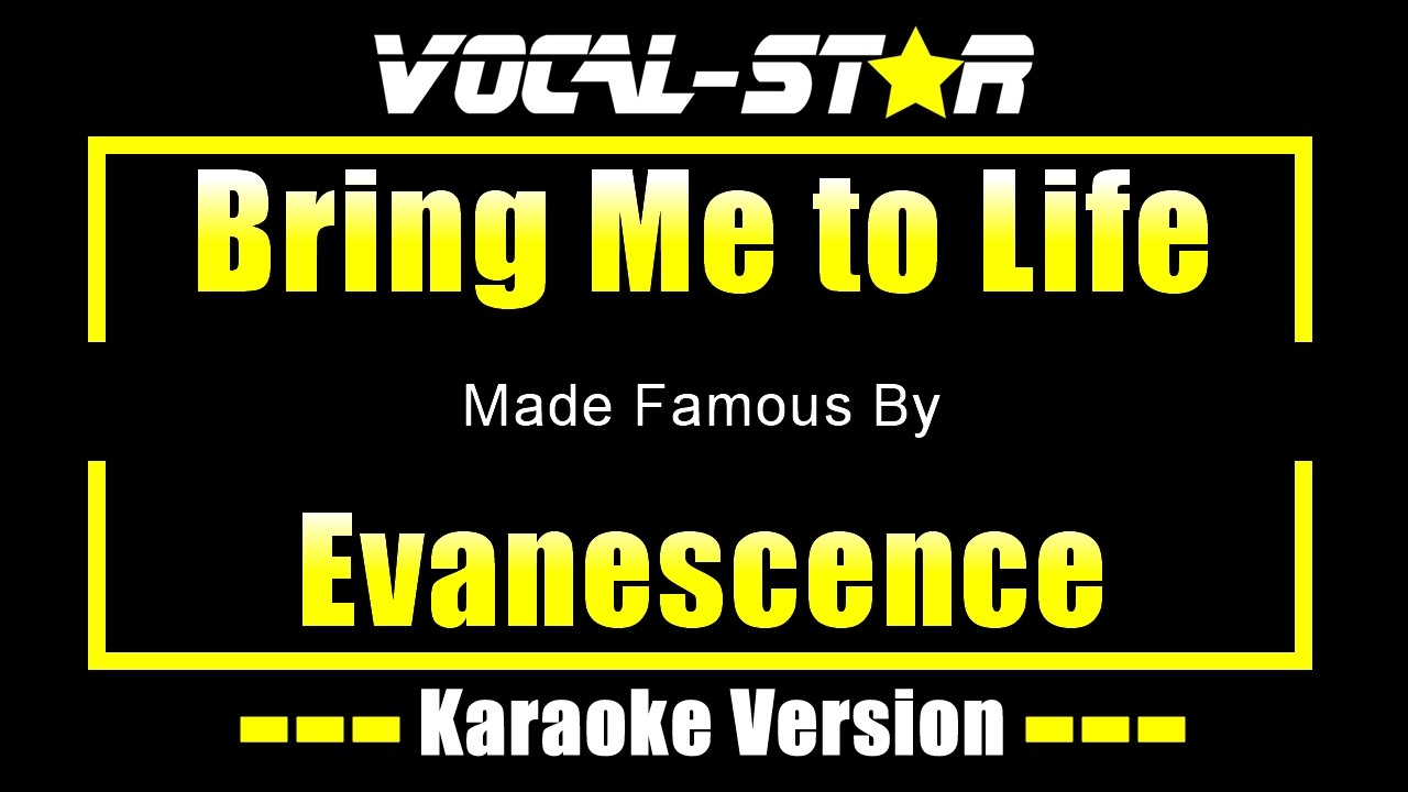 Bring Me to Life - Evanescence KARAOKE
