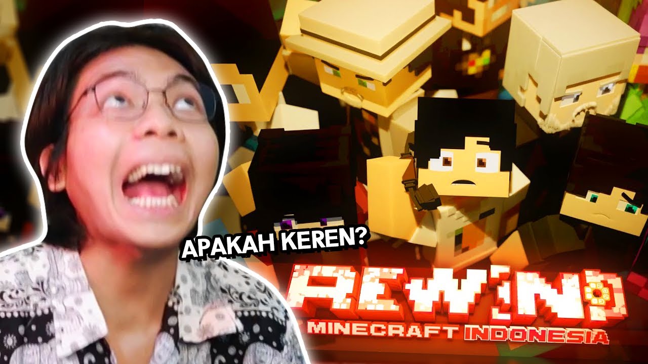 KATANYA KEREN?! Reaction REWIND MINECRAFT INDONESIA 2023