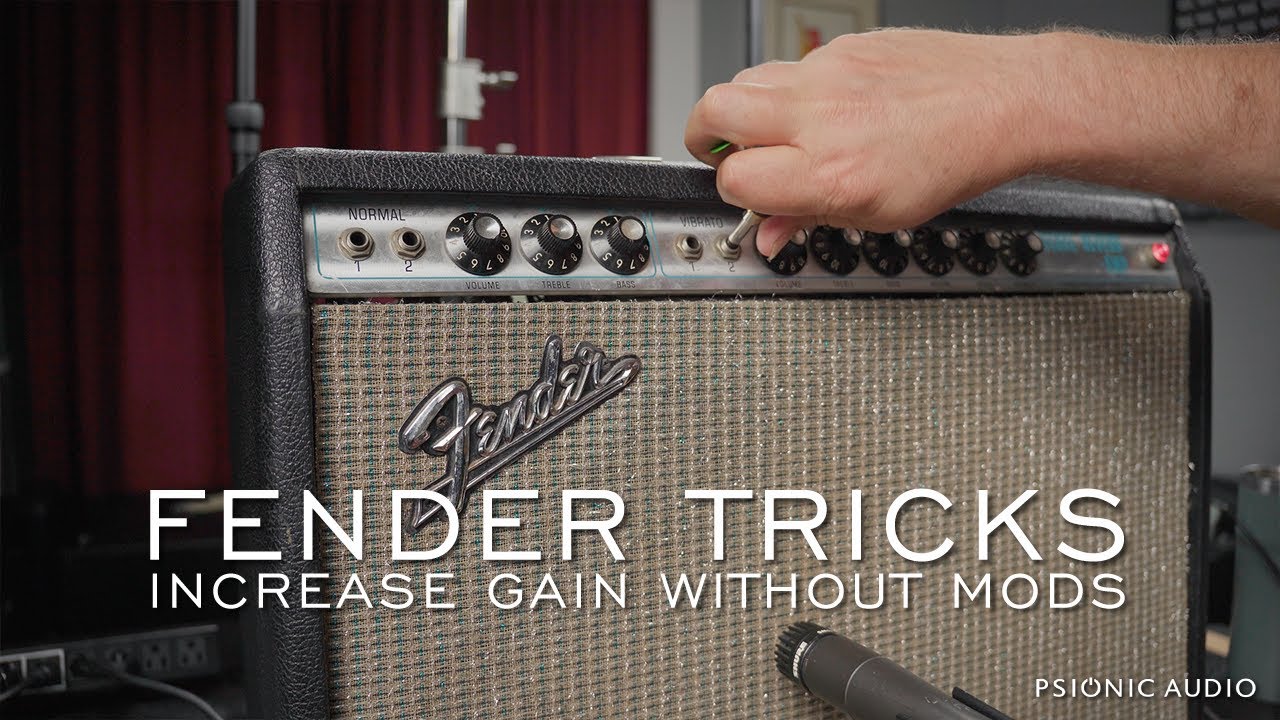 Fender Tricks | Increase Gain without Mods