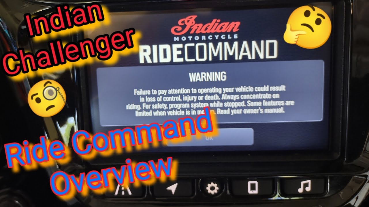 2023 Indian Challenger Ride Command Overview