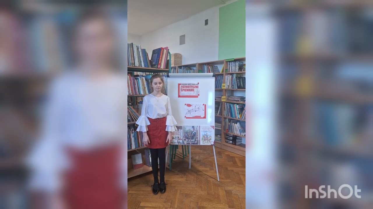 Witaj majowa jutrzenko w wykonaniu Natalii z 5B 