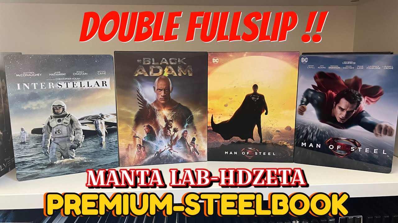 ACHATS PREMIUM ET STEELBOOK !