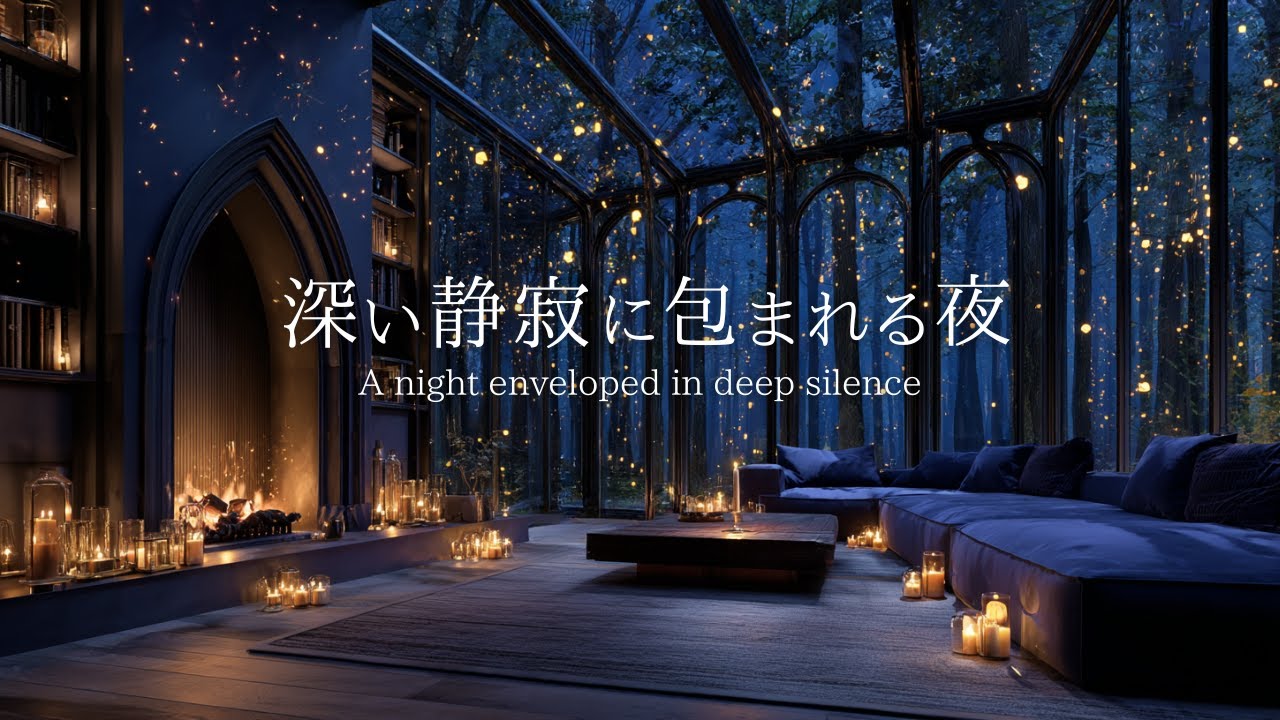 [Night Piano] A quiet evening to gently release your tired mind | Relaxation, concentration, reading