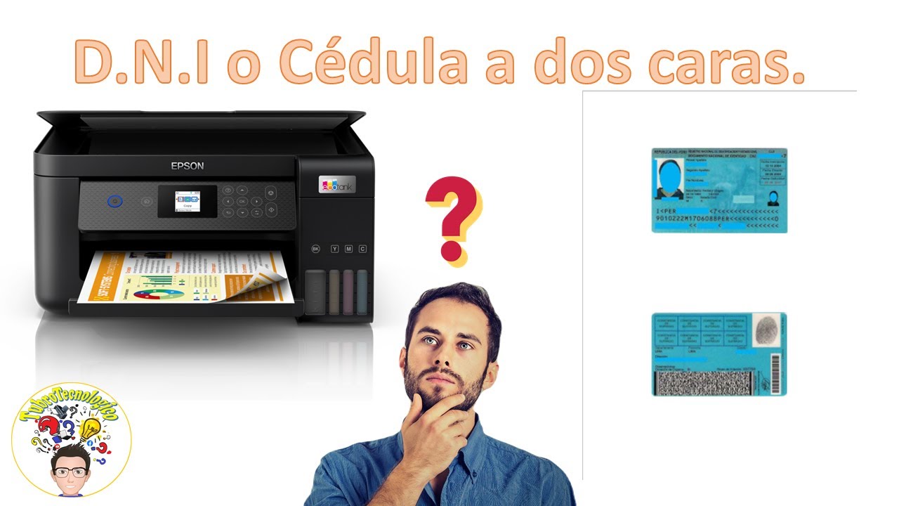 Como copiar a dos caras el DNI o Cedula en impresora Epson L4260.🖨️🤔