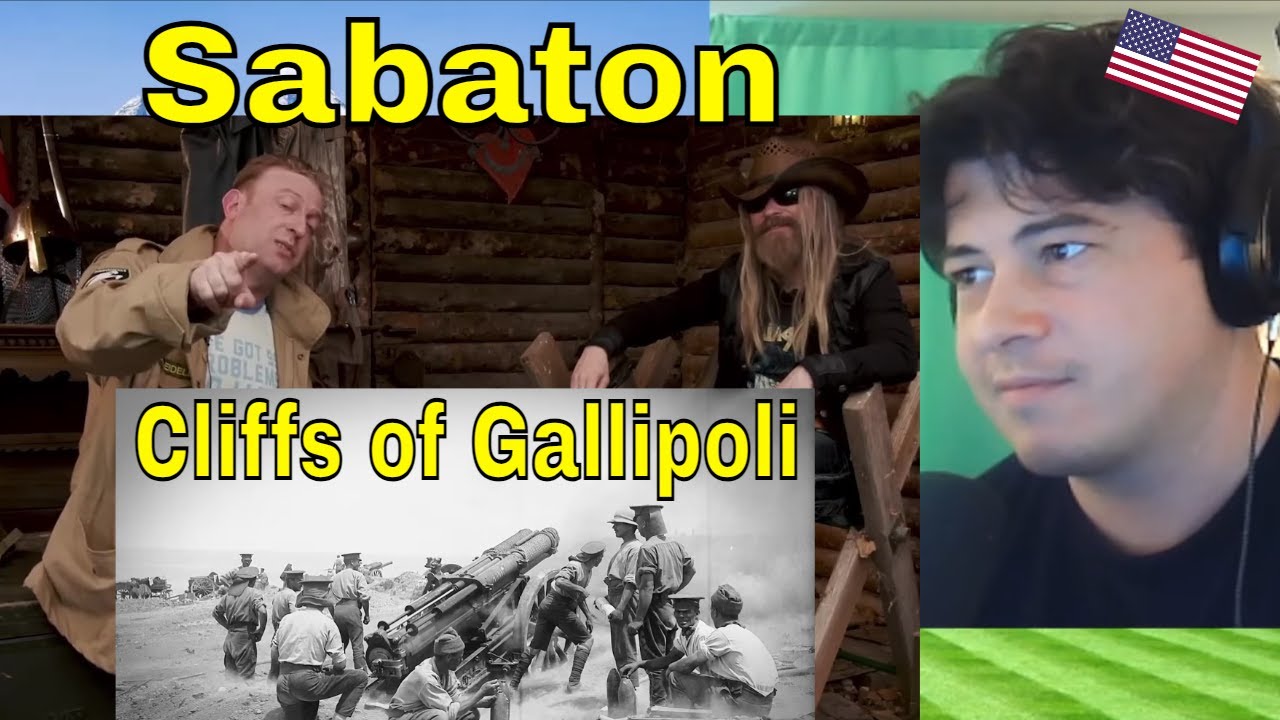 American Reacts Cliffs of Gallipoli Part 2 (and Music Video) | Sabaton History