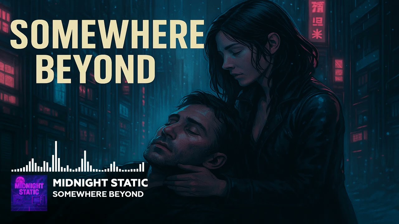 Somewhere Beyond –Emotional Cyberpunk Synthwave Song | Midnight Static