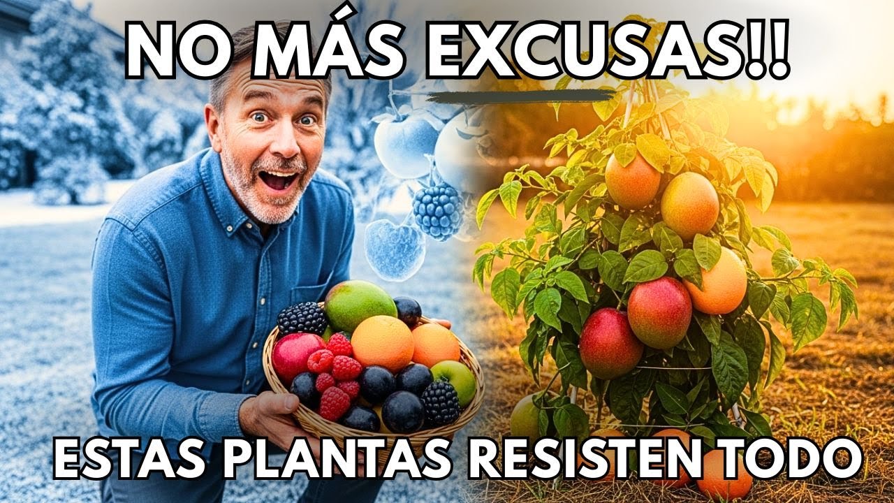 12 Plantas FRUTALES que resisten frío o calor extremo y casi nadie planta