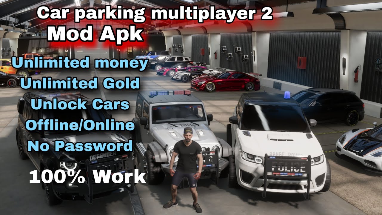 NEW UPDATE ! Car Parking Multiplayer 2 Mod Apk Terbaru - Mod Unlimited & No Password