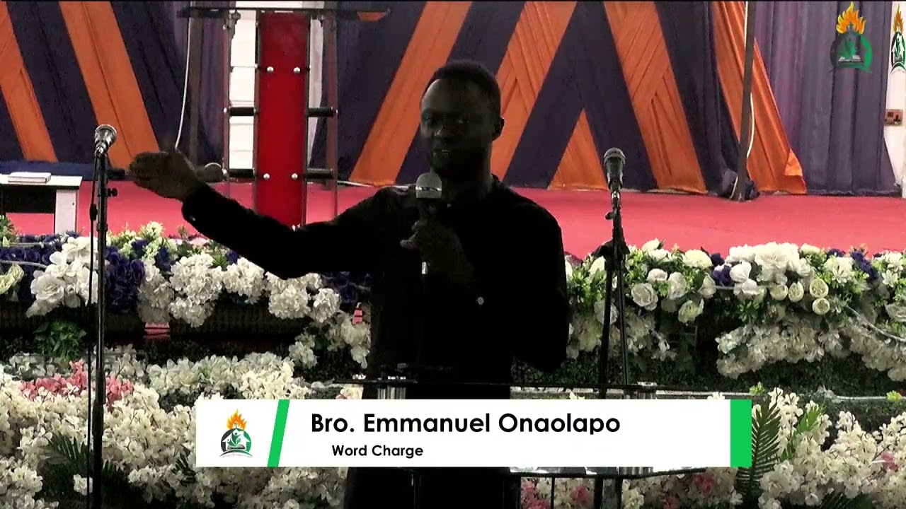 GLORIOUS YOUTH SUNDAY SERVICE || Word Charge || Bro. Emmanual Onaolapo || MAY 18th, 2025 ||