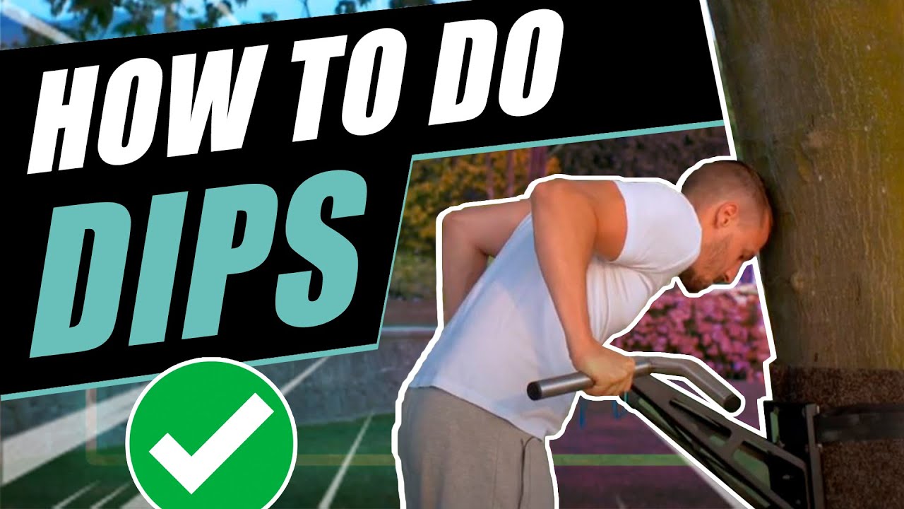 Dips - Richtige Ausf&uuml;hrung und h&auml;ufige Fehler [SUB ENG]