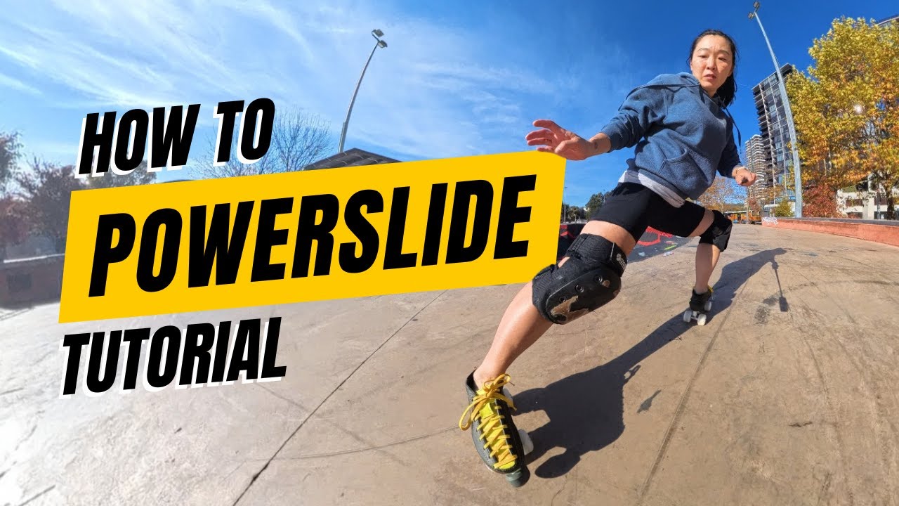 How to Powerslide on Roller Skates | Tutorial