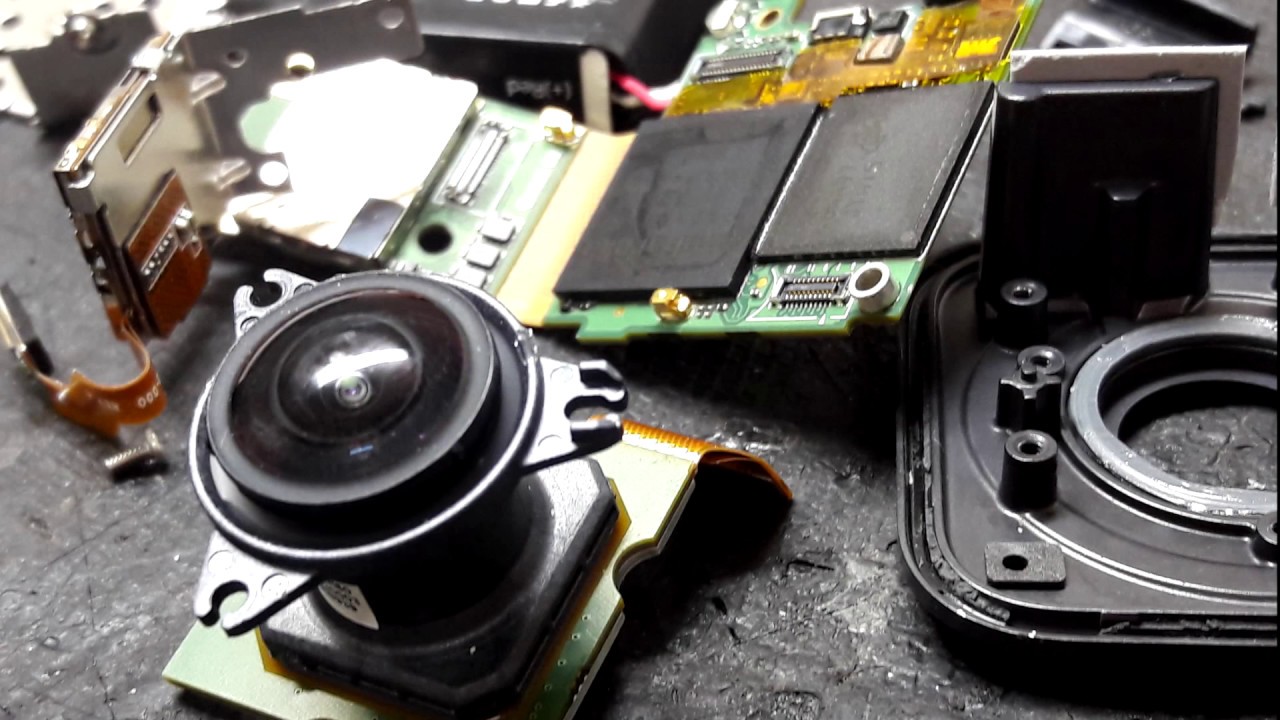 Abrir GoPro HERO  SESSION; How To Replace GoPro Session Lens, Battery