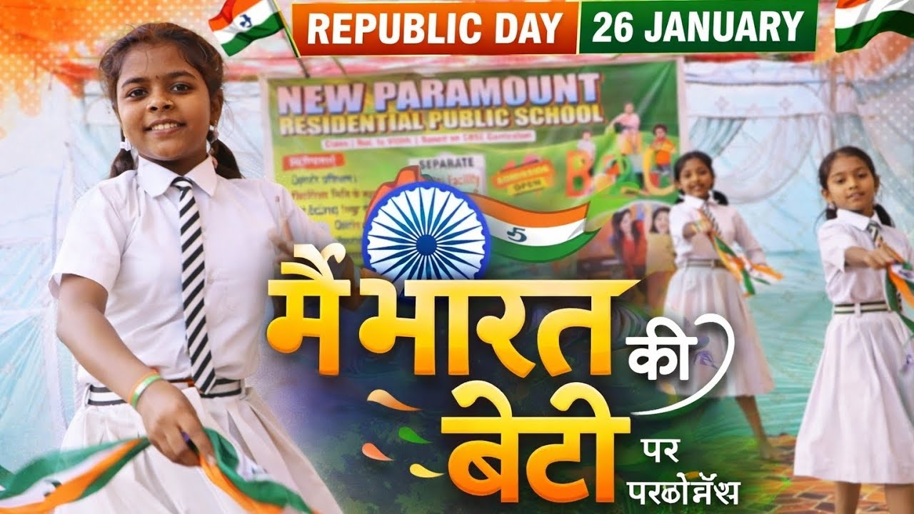 🇮🇳 Republic Day Special Dance Performance | Main Bharat Ki Beti 🇮🇳