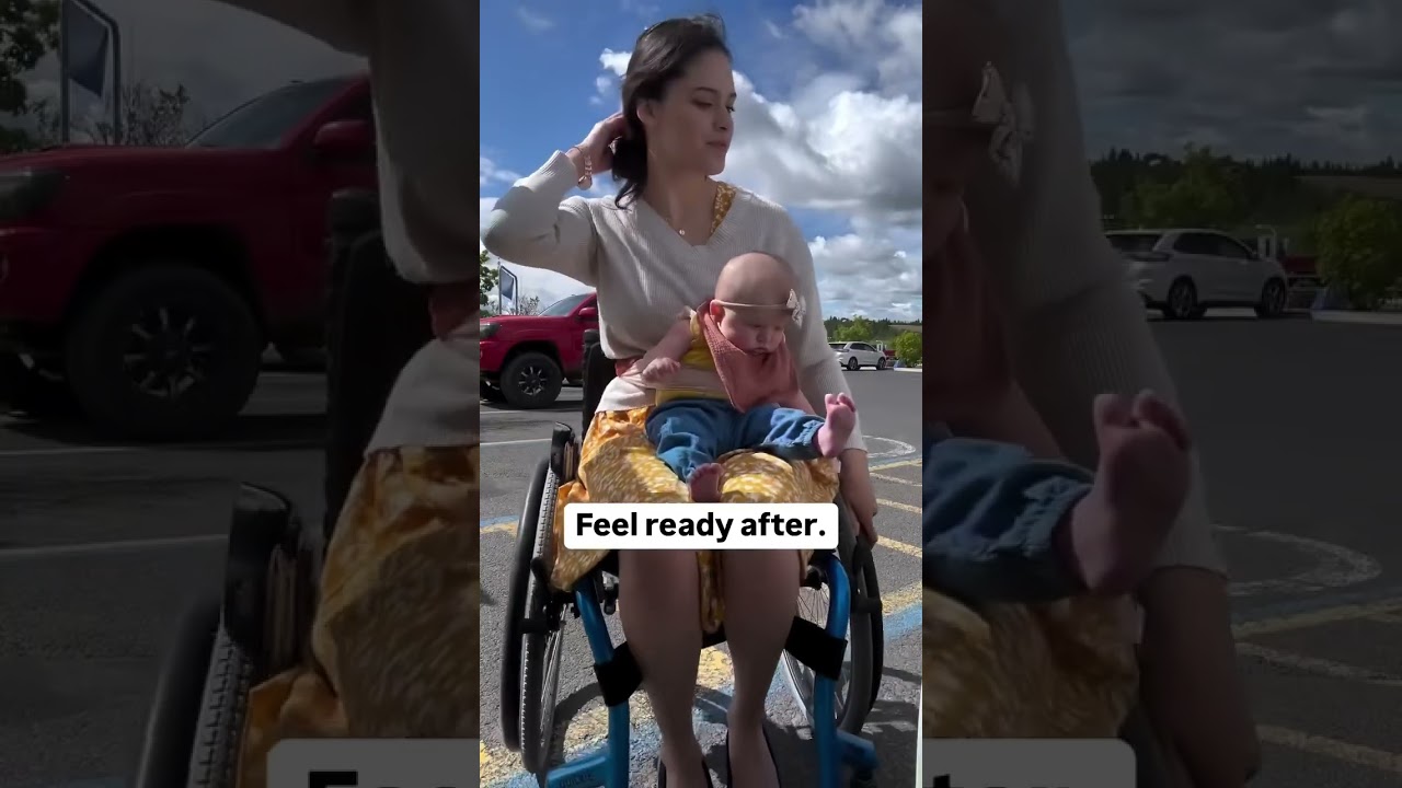 Courage comes after. #ambulatorywheelchairuser