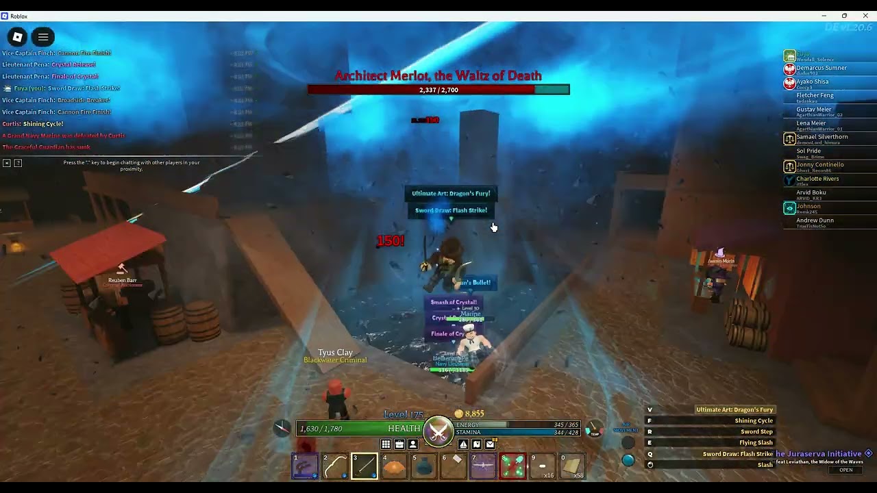 Raiding Whitesummit with Grand Navy NPCs | Arcane Odyssey