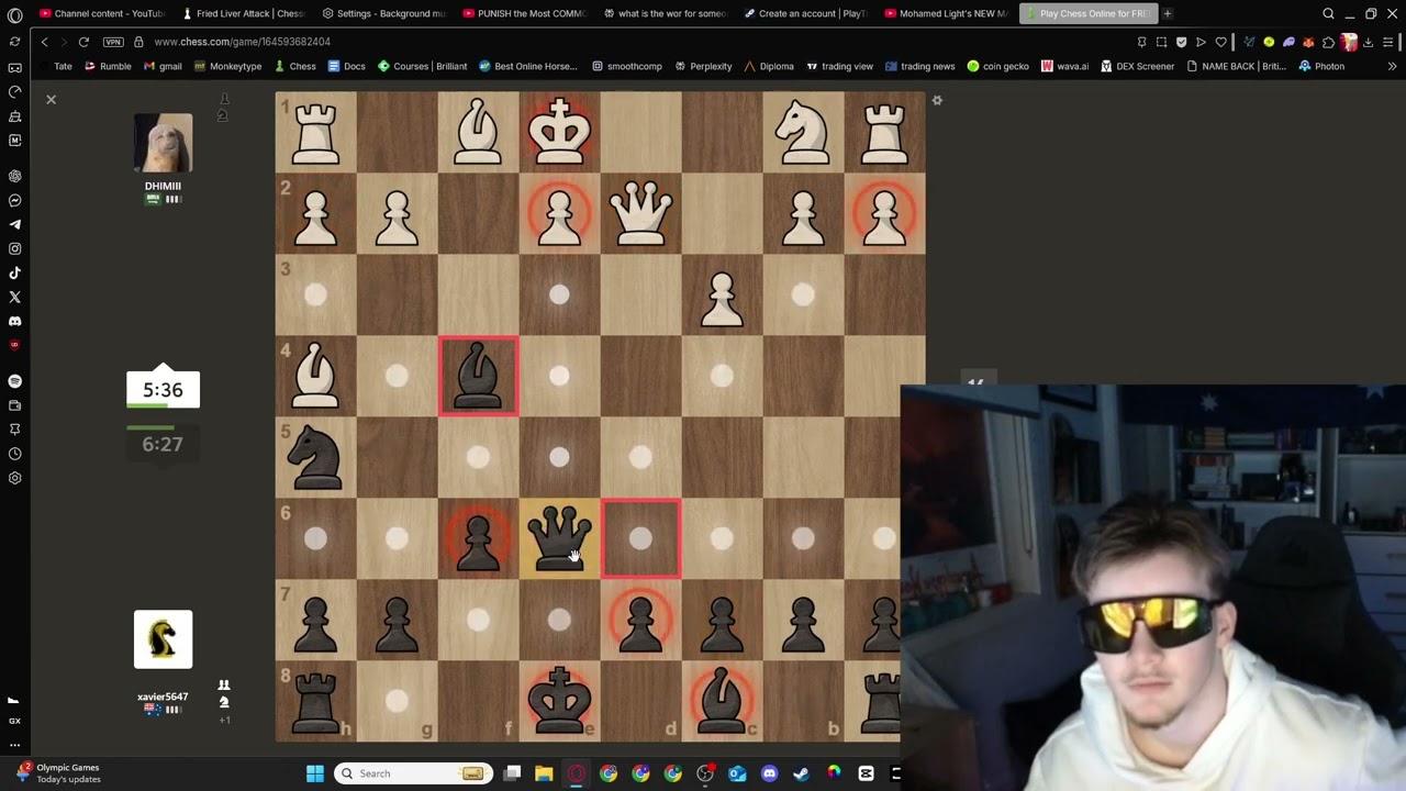 Getting good at chess day 9