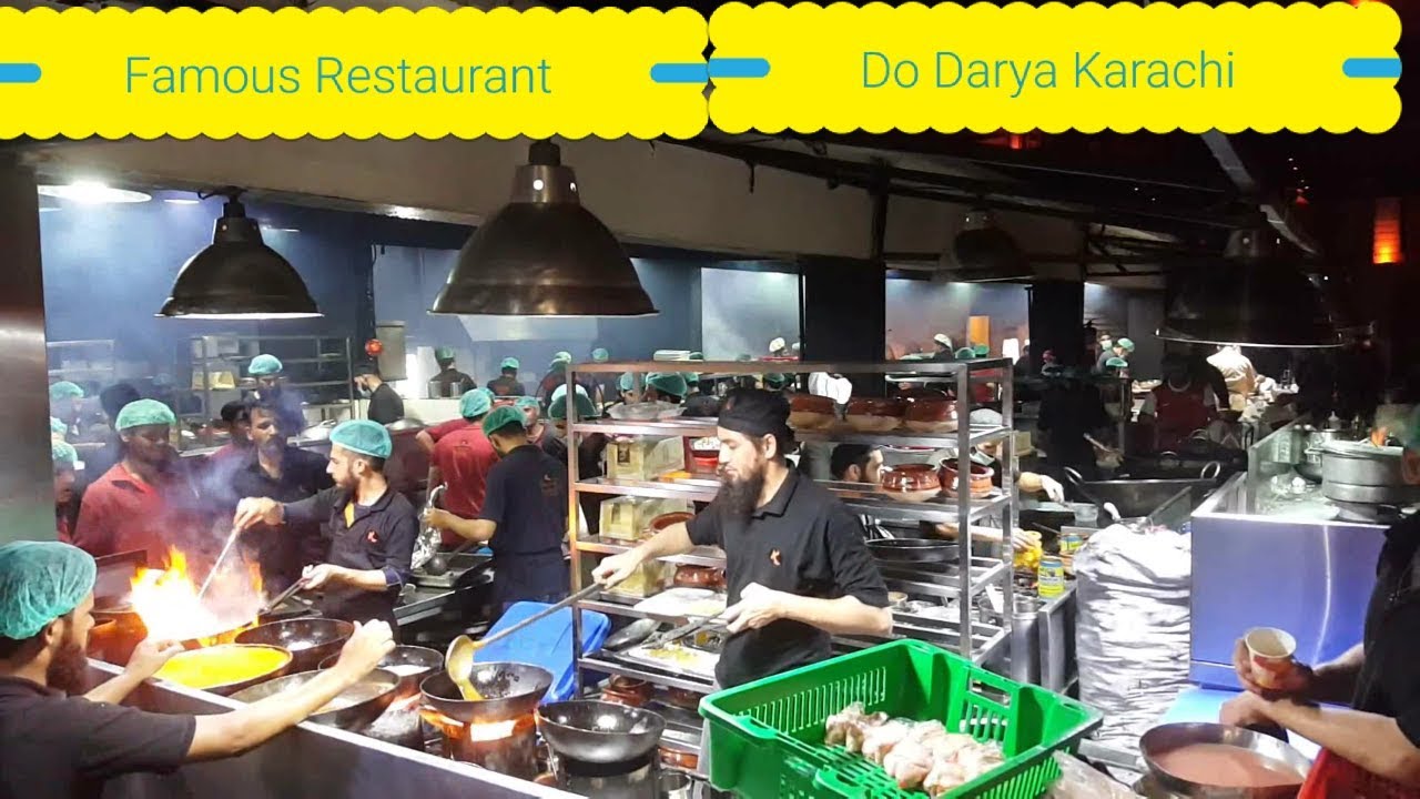 Amazing Tasty Food Preparation at Kolachi Do Darya Karachi