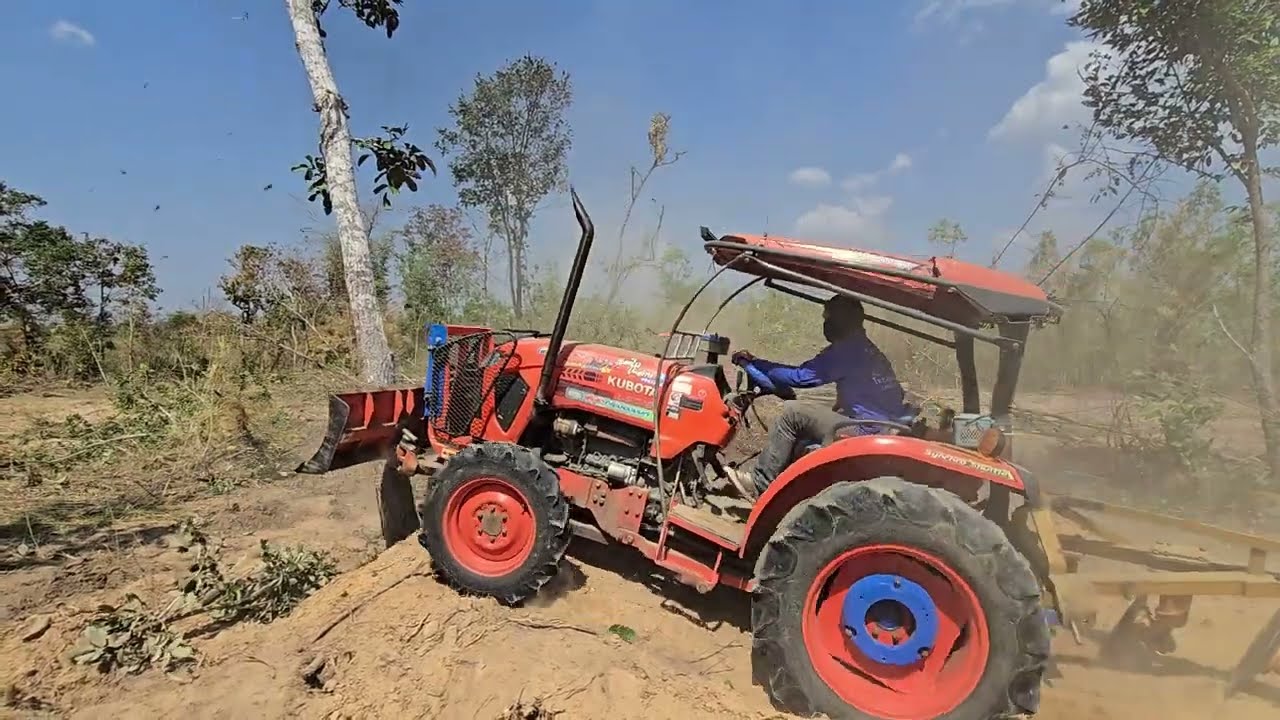 แม็คโครยังอาย ขับแบบนี้จะเหลือเป็นคันไหมรถ🤣🚜