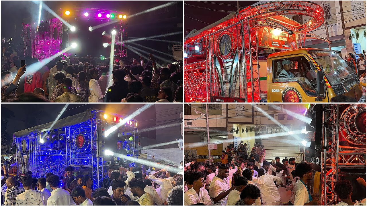 🔥 Dasharath Pad Band at Golkonda Bonalu 2025 | 2nd Week Grand Thotella by Bheeshma Kaka