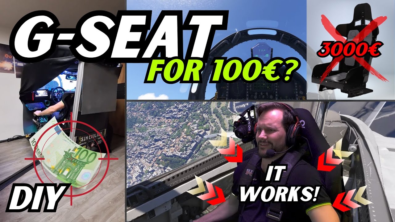 Лучшие сиденья G-Seat 2026 года | GS-5, ESeat и моя самодельная сборка сиденья G-Seat за 100 долл...