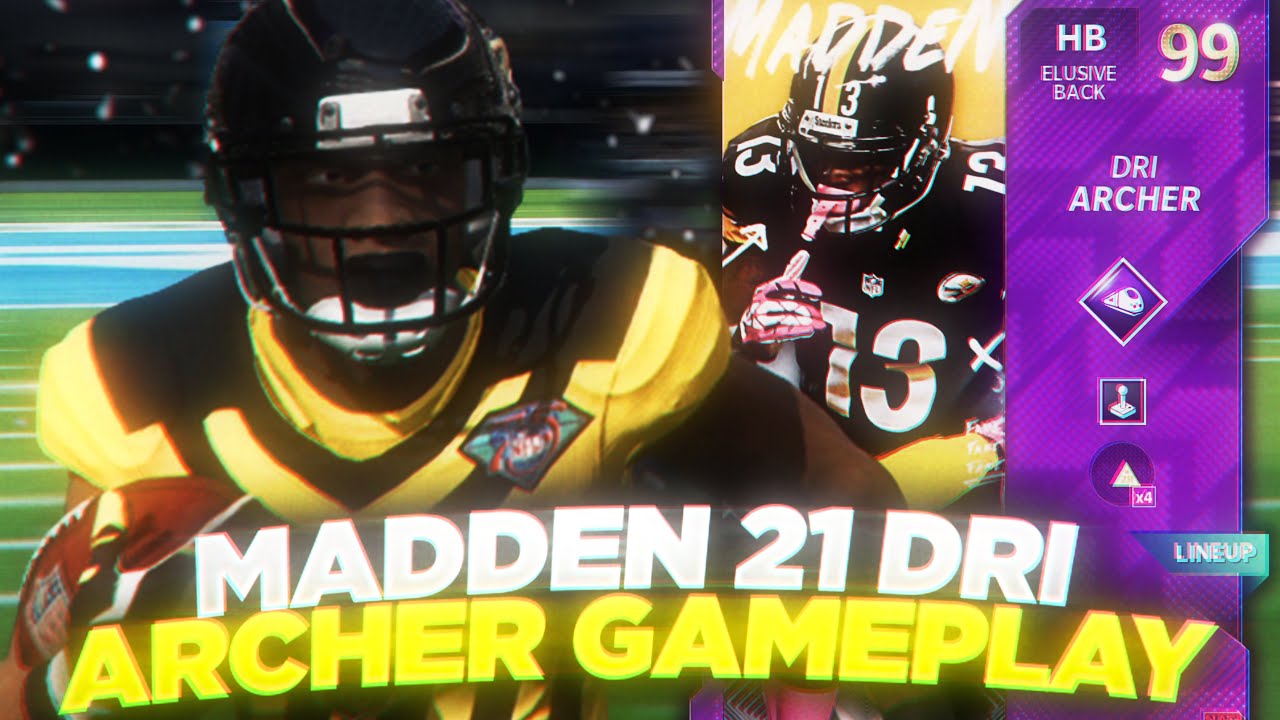 FIRST HUMAN JOYSTICK RB! 99 OVR THEME DIAMOND DRI ARCHER GAMEPLAY! MADDEN 21 THEME DIAMONDS