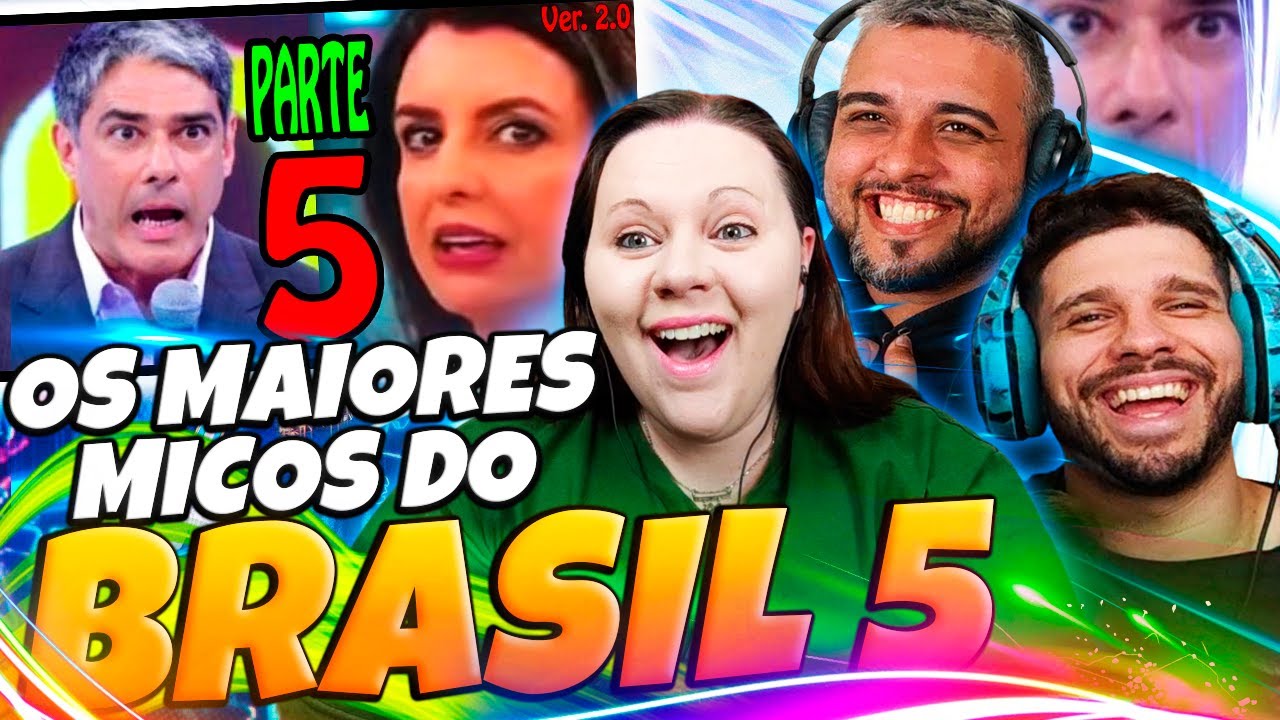 Os Maiores MICOS AO VIVO na TV Brasileira | Parte 5 | Fala de Tudo | Family Reacts