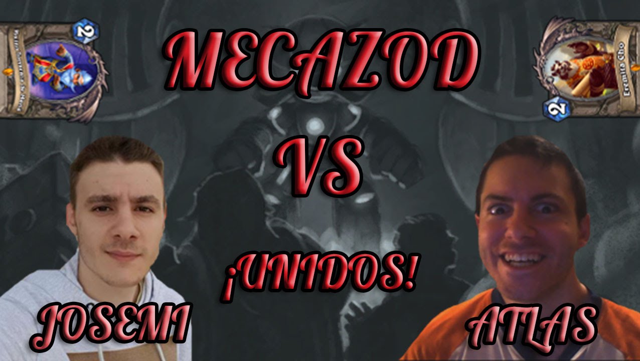 ¡ATLAS y JOSEMI UNIDOS contra MECAZOD! - Hearthstone | Pelea de Taberna Cooperativa