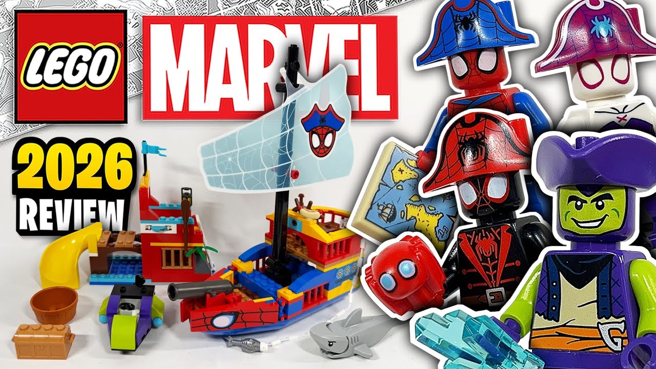 LEGO Marvel Team Spidey Pirate Ship (11208) - 2026 Set Review