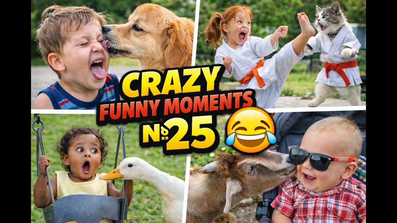 TRY NOT TO LAUGH | Crazy Funny Moments #25