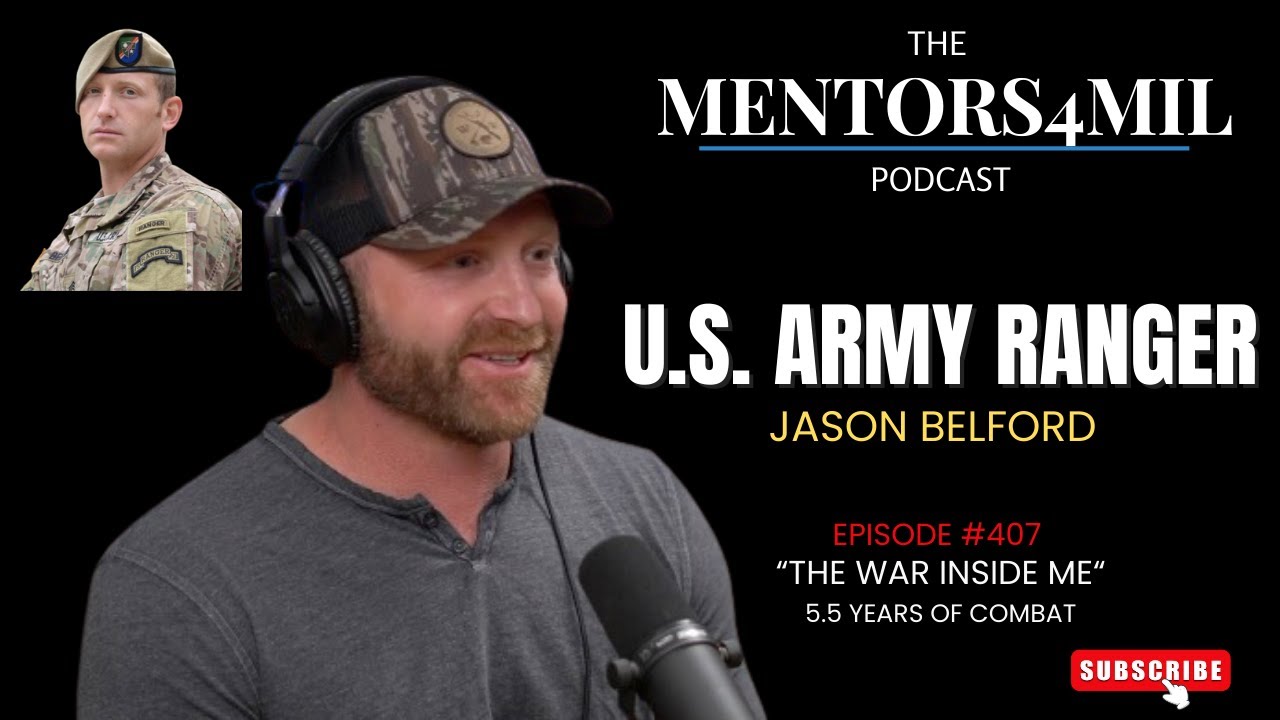 U.S. Army Ranger and First Sergeant Jason Belford. The War Inside Me.