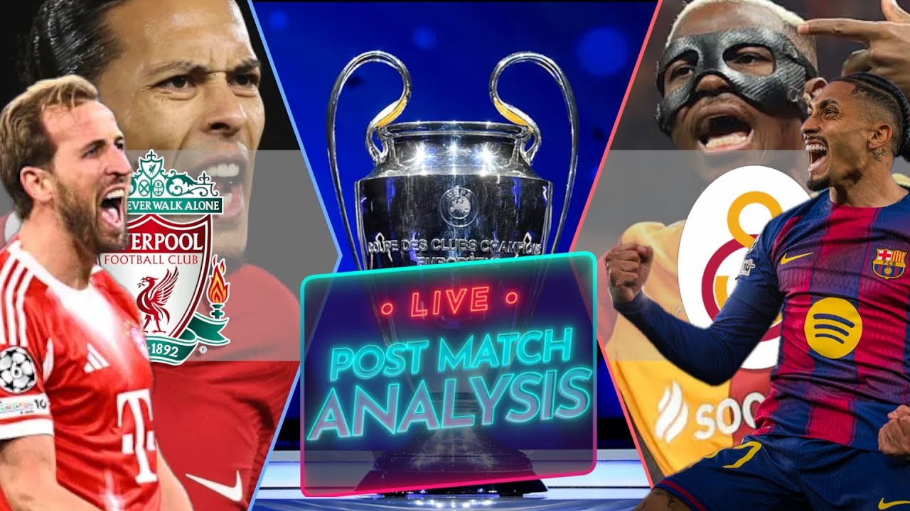 Liverpool vs. Galatasaray LIVE Reaction | Barcelona 7 Goals | Bayern - Champions League Hangout