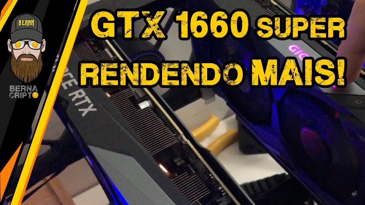 ABSOLUTE CORE CLOCK GTX 1660 SUPER HiveOS. RENDE MAIS, CONSOME MENOS - BERNA CRIPTO
