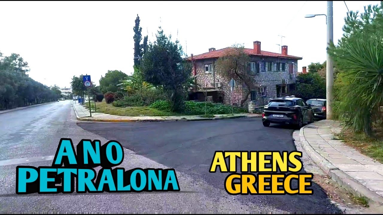 Driving around Ano Petralona|ATHENS-GREECE
