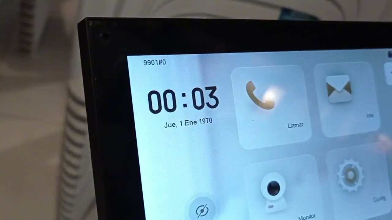 Conectar una pantalla VTH como esclavo video portero dahua ip